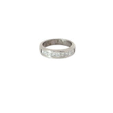 Platinum .80ct G VS2 Princess Cut Diamond Ring Size 5 1/2